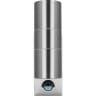Luceco Exterior Decorative Up/Down Wall Light & PIR Stainless Steel