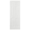 LPD Doors Smooth 6P Square Top Primed White Internal Fire Door 762 x 1981mm