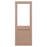 LPD Doors External 2XG Hemlock Unglazed Door 1981 x 762 x 44mm
