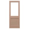 LPD Doors External 2XG Hemlock Unglazed Door 762 x 1981mm