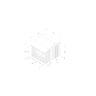 Forest Garden 4LIFE Apex Shed 6x8 Single Door No Windows With Lean-To