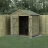 Forest Garden 4LIFE Apex Shed 7x5 Double Door No Window