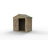 Forest Garden 4LIFE Apex Shed 7x5 Double Door No Window