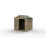 Forest Garden 4LIFE Apex Shed 7x7 Double Door No Window