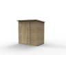 Forest Garden 4LIFE Pent Shed 6x4 Single Door No Windows