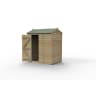 Forest Garden 4LIFE Reverse Apex Shed 6x4 Single Door No Windows