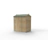 Forest Garden 4LIFE Reverse Apex Shed 6x4 Single Door No Windows
