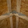 Forest Garden 4LIFE Reverse Apex Shed 8x6 Single Door 2 Windows - Installed