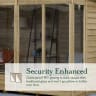 Forest Garden 4LIFE Apex Summerhouse 8x10 Double Door 6 Window