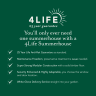 Forest Garden 4LIFE Apex Summerhouse 8x10 Double Door 6 Window - Installed