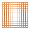 Grange Fencing Heavy Duty Square Trellis 6ft x 6ft (1.83m x 1.8m) Brown