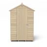 Forest Overlap Pressure Treated Apex Shed without Windows 4 x 3ft