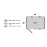 Forest Shiplap Dip Treated Pent Shed 6 x 4ft 