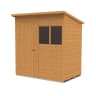 Forest Shiplap Dip Treated Pent Shed 6 x 4ft