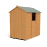 Forest Shiplap Dip Treated Apex Shed 6 x 4ft