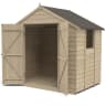 Forest Overlap Pressure Treated Apex Shed 7 x 5ft