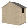 Forest Overlap Pressure Treated Apex Shed 7 x 5ft