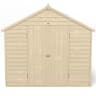 Forest Overlap Pressure Treated Double Door Apex Shed 10 x 8ft