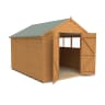 Forest Shiplap Dip Treated Double Door Apex Shed 10 x 8ft