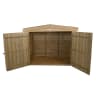 Forest Pressure Treated Apex Large Outdoor Store 1520 x 1980 x 810mm