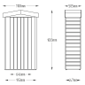 Forest Shiplap Pressure Treated Apex Tall Garden Store 1830 x 1100 x 510mm