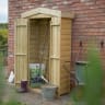 Forest Shiplap Pressure Treated Apex Tall Garden Store 1830 x 1100 x 510mm