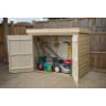 Forest Shiplap Pent Pressure Treated Large Outdoor Store 1450 x 1950 x 870mm