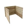 Forest Slot Down Compost Bin Extension Kit 820 x 1030 x 1030mm
