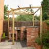 Forest Radial Pergola 90° 2490 x 2750 x 2750mm