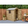 Forest Overlap Pressure Treated Apex Shed 6 x 4ft