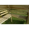 Forest Venetian Corner Arbour 2330 x 2500 x 1610mm