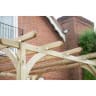 Forest Ultima Pergola and Patio Decking Kit 2400 x 4900mm