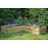 Forest Caledonian Corner Raised Bed 280 x 1310 x 1310mm