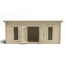 Forest Arley Cabin Double Glazed 6.0m x 3.0m with Polyester Felt 24kg (No Underlay)