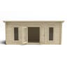 Forest Arley Cabin Double Glazed 6.0m x 3.0m with Polyester Felt 34kg (with Underlay)