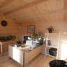 Forest Chiltern Log Cabin Double Glazed 4.0m x 3.0m with Felt Shingles & Underlay