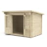 Forest Harwood Log Cabin 3.0m x 2.0m with 34kg Felt & Underlay