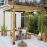 Forest Dining Pergola 2490 x 3040 x 2440mm