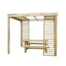 Forest Dining Pergola 2490 x 3040 x 2440mm