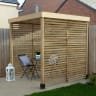 Forest Modular Pergola with 3 Side Panel Pack 2045 x 1970 x 1970mm