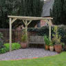 Forest Slatted Corner Pergola 2130 x 2940 x 1470mm