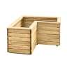 Forest linear Corner Planter 440 x 800 x 800mm