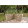 Forest linear Corner Planter 850 x 1600 x 1600mm