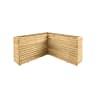 Forest linear Corner Planter 850 x 1600 x 1600mm