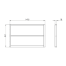 Forest Shed Base for Forest Overlap Sheds 5 x 3ft