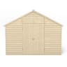 Forest Overlap Pressure Treated Double Door Apex Shed 10 x 20ft