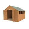 Forest Shiplap Dip Treated Double Door Apex Shed 10 x 10ft