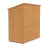 Forest Shiplap Dip Treated Pent Shed 6 x 3ft 