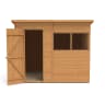 Forest Shiplap Dip Treated Pent Shed 8 x 6ft