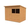 Forest Shiplap Dip Treated Pent Shed 8 x 6ft